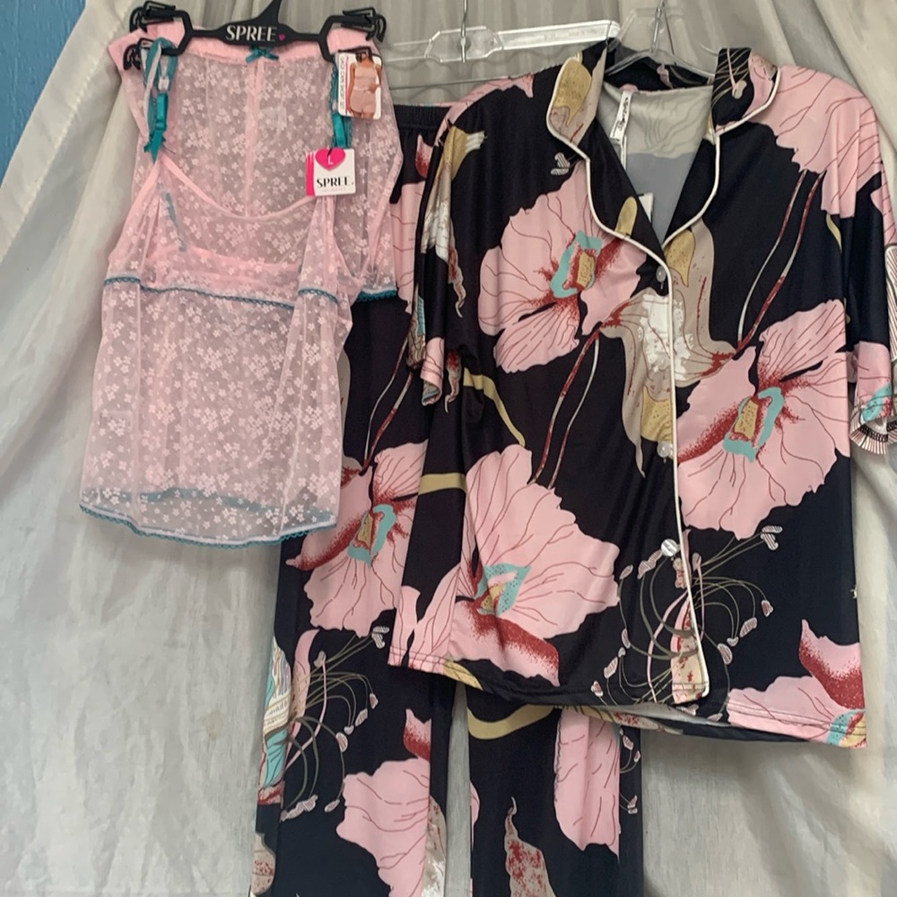 Lights off pajama set combo